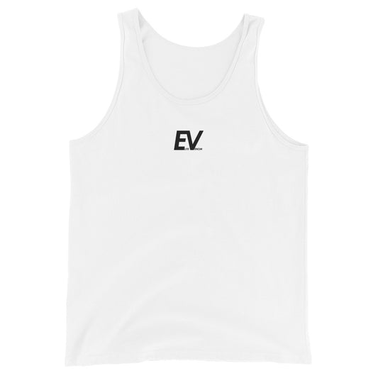 White EV Tank Top